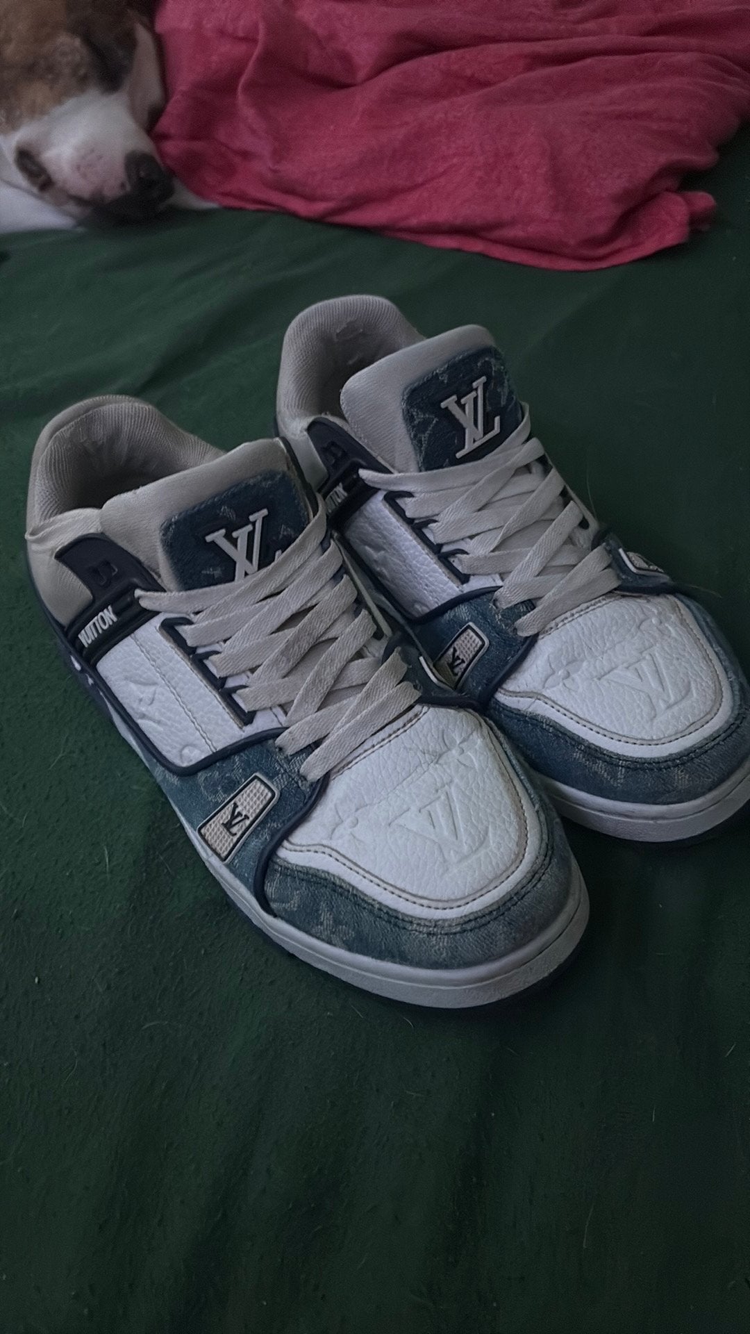 lv schoenen, Kleding | Heren, Ophalen, Blauw, Sneakers, Gedragen