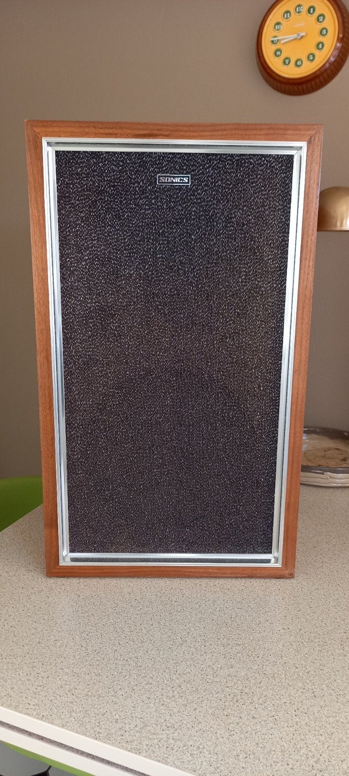 Sonics as-301 luidsprekers met alnico magneten vintage, TV, Hi-fi & Vidéo, Autres marques, Moins de 60 watts, Comme neuf, Enlèvement