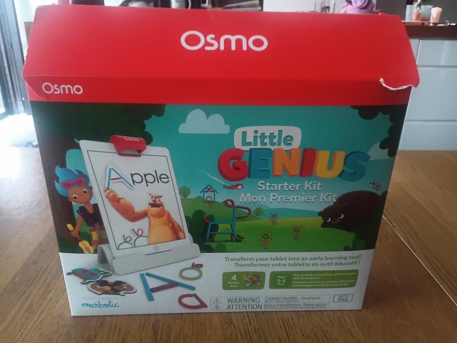 Osmo Little Genius voor ipad, Ophalen