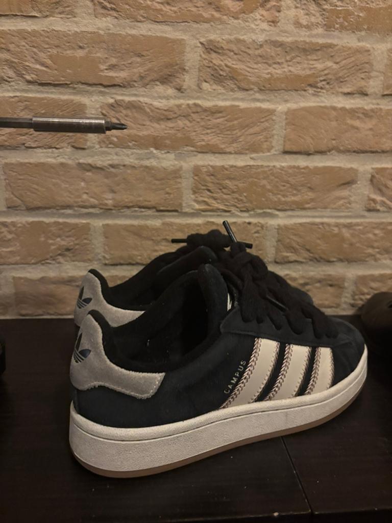 Adidas Campus 37,5, Kleding | Heren, Schoenen, Ophalen, Gedragen, Zwart, Sneakers