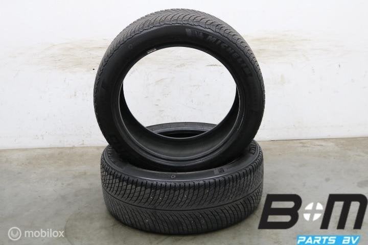 2 x 2754521 110VMichelin Pilot Alpin 5 SUV 7mm 275 45 21, Auto-onderdelen, Banden en Velgen, Gebruikt, 275 mm, Band(en), Personenwagen