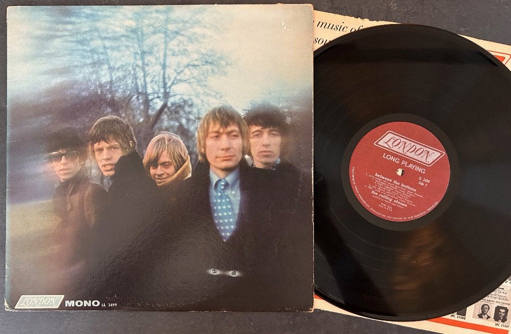 ROLLING STONES - Between the buttons ( LP; USA; mono ), Cd's en Dvd's, LP, Gebruikt, Verzenden, Originele persing