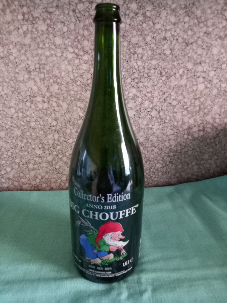 3 x Big Chouffe Collectors Edition 1,5 L (LEEG), Verzamelen, Biermerken, Gebruikt, Flesje(s), Overige merken, Ophalen