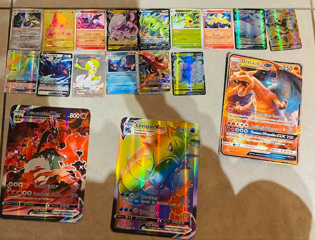 Carte pokémon, Enlèvement