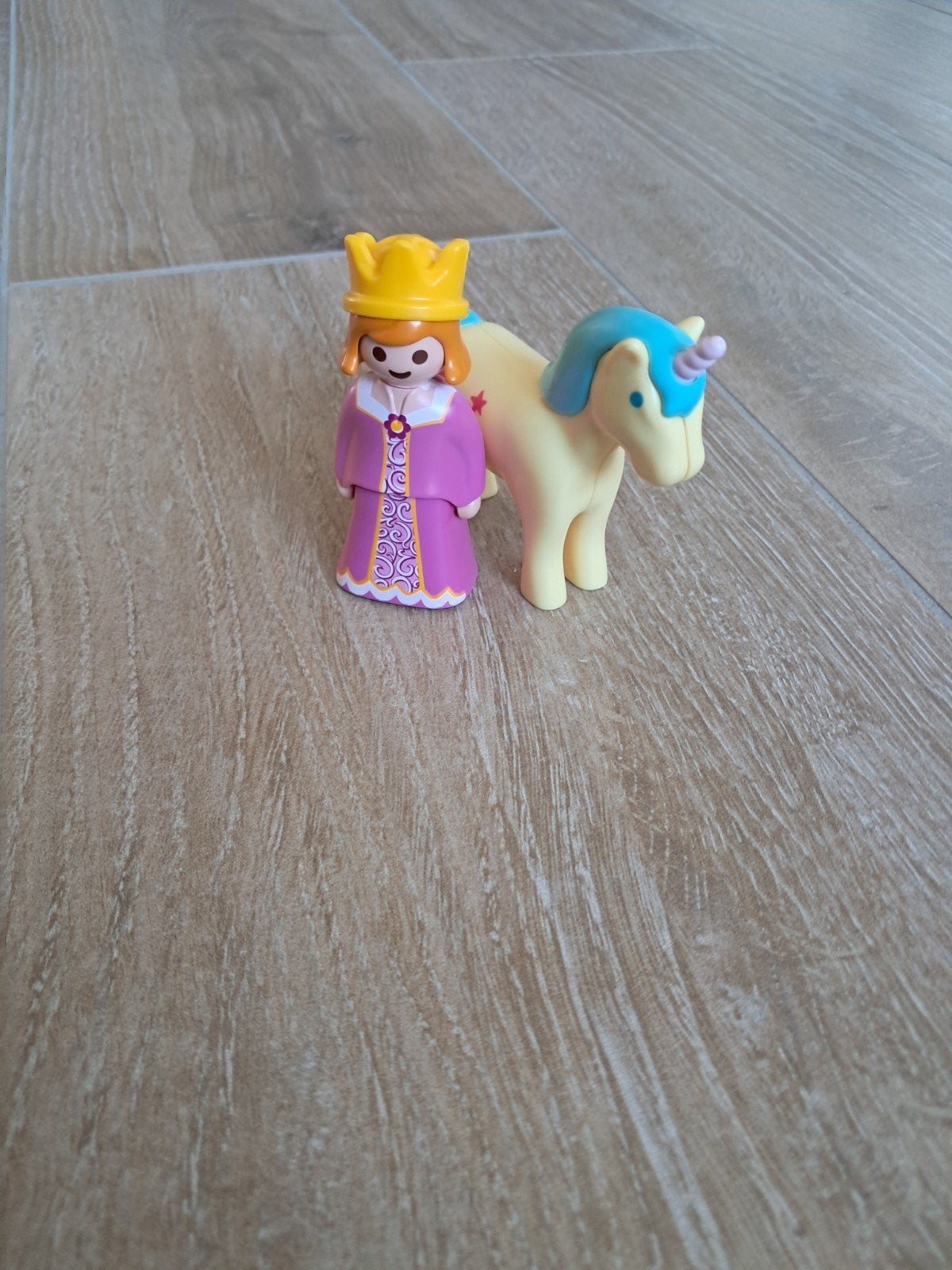 Playmobil 1-2-3 Prinses en eenhoorn set 70127, Kinderen en Baby's, Speelgoed | Playmobil, Complete set, 1.2.3, Ophalen of Verzenden