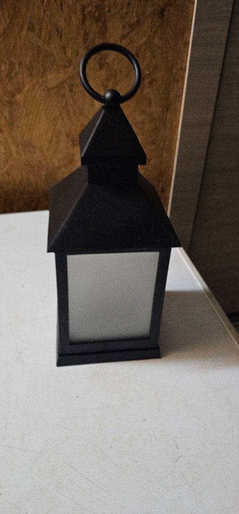 Lanterne, Maison & Meubles, Enlèvement, Comme neuf, Noir, Lanterne