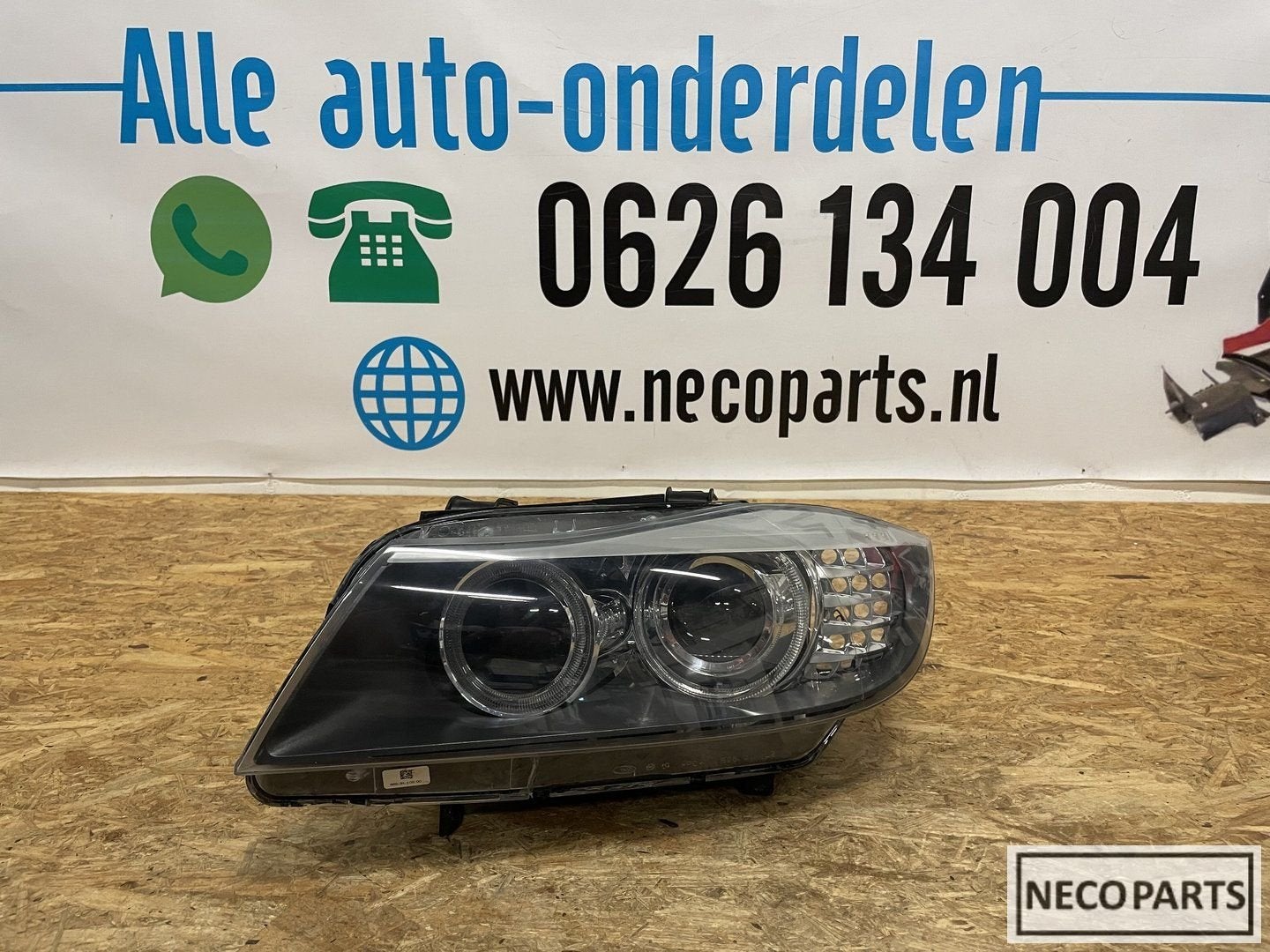 BMW 3 SERIE E90 E91 LCI FACELIFT XENON KOPLAMP 7240247, Gebruikt, -, -, Ophalen of Verzenden