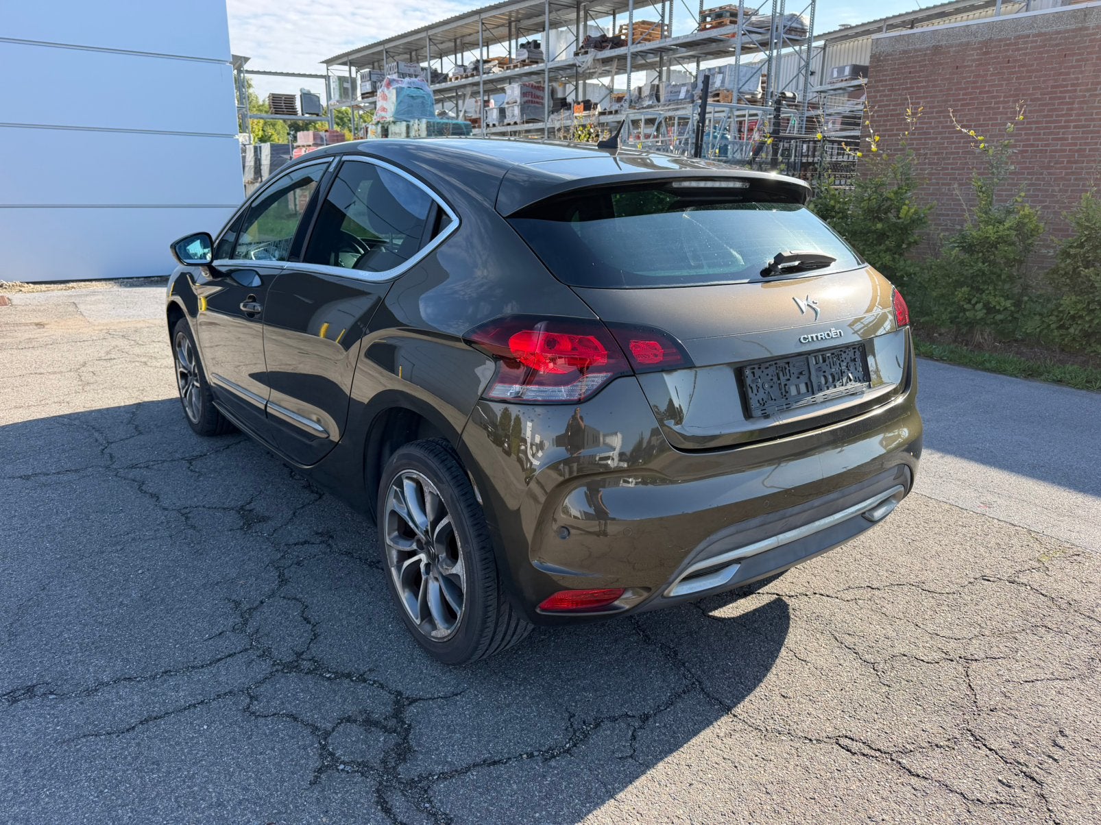 Citroen Ds4 , 2.0 diesel 100 Kw,Bj 2012,Euro 5, Airco, Auto's, Euro 5, Zwart, Bruin, Bedrijf