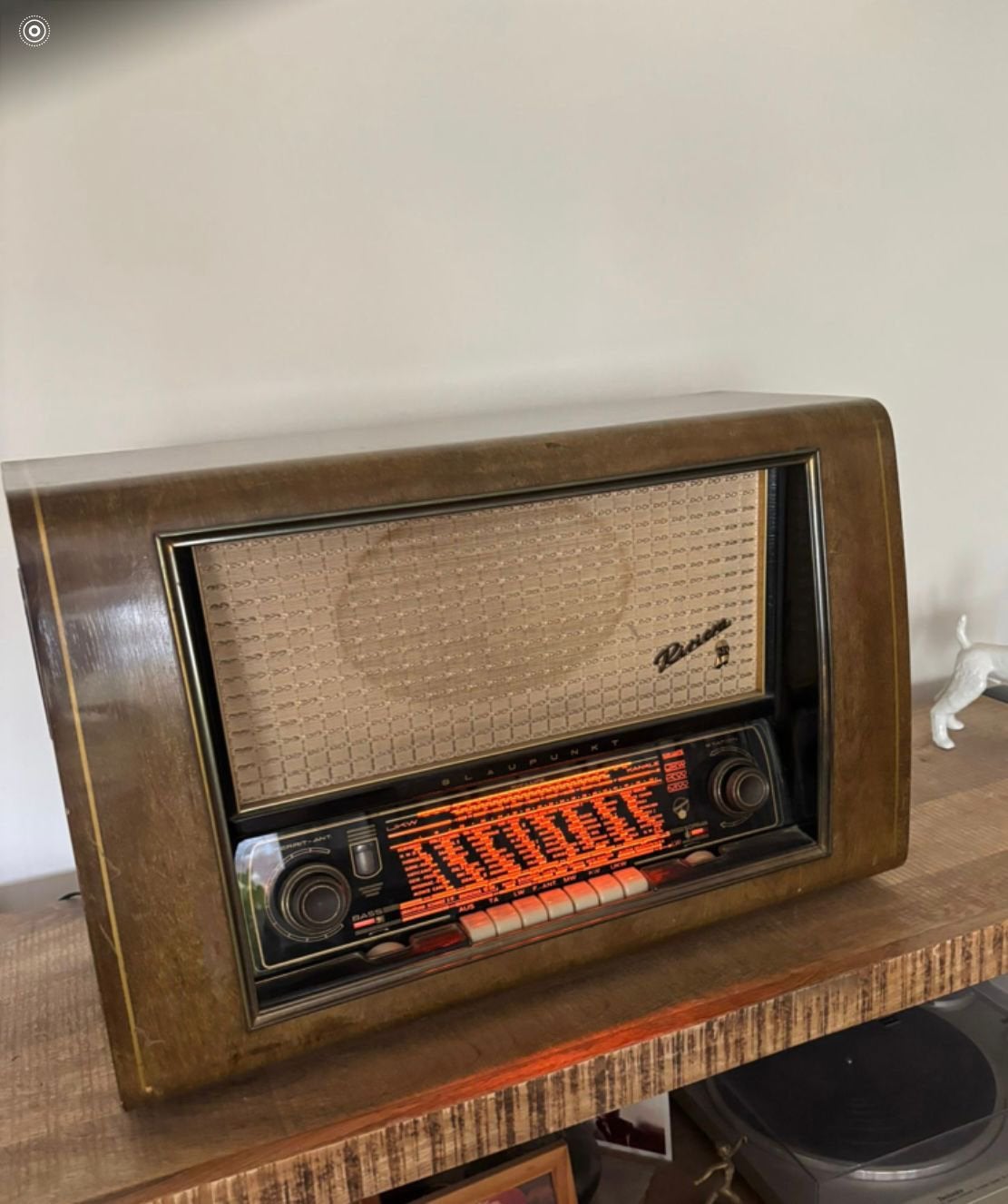 Retro radio met bluetooth, Antiek en Kunst, Ophalen