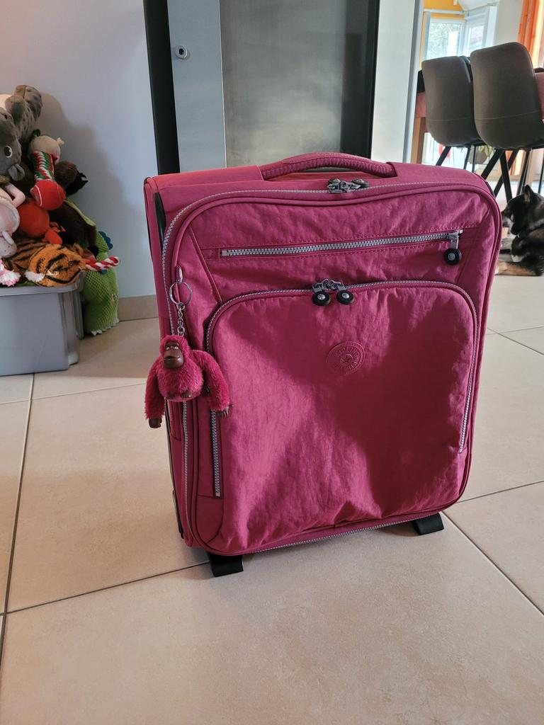 Valise kipling 2 roues 39.5 x 17 x 48cm, Enlèvement ou Envoi, Comme neuf