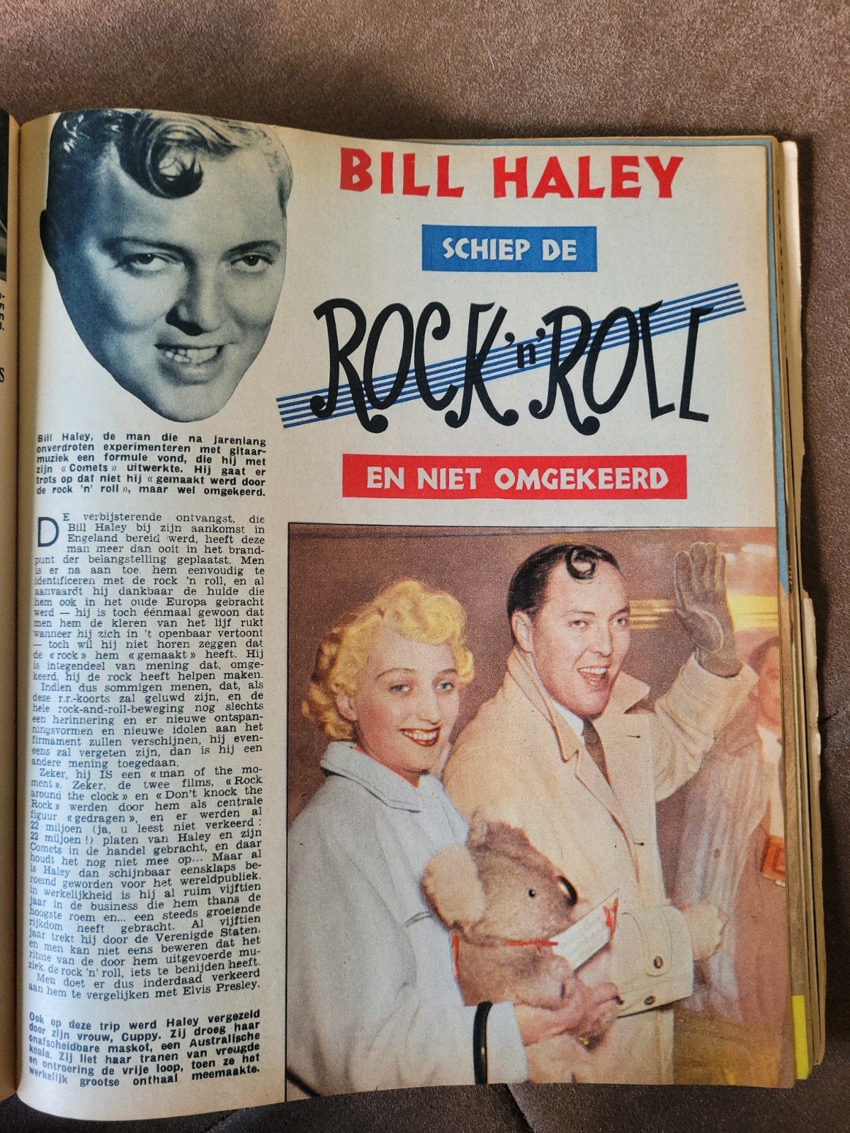 Popcultverzamelboek Piccolo 1957  o.a. Elvis & Bill Haley, Livres, Journaux & Revues, Envoi