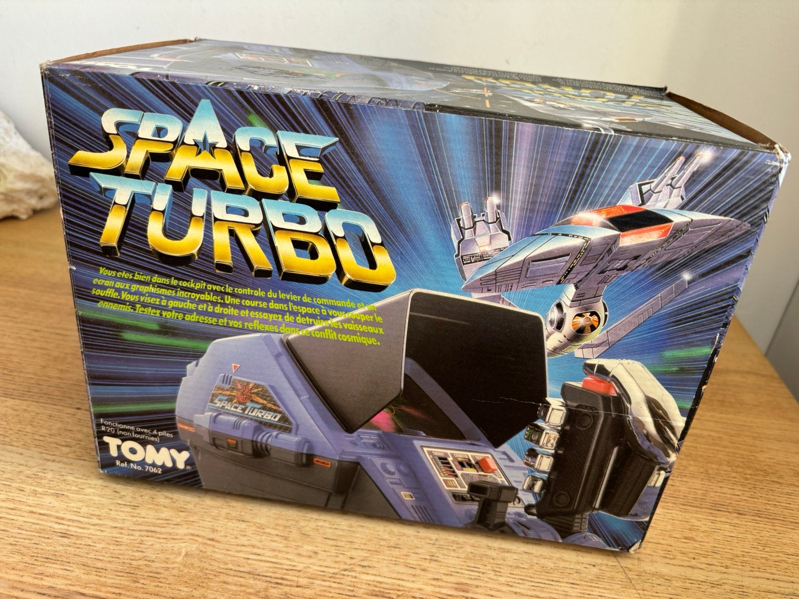 Space Turbo Tomy speelgoed jaren 80, Verzamelen, Ophalen, Gebruikt