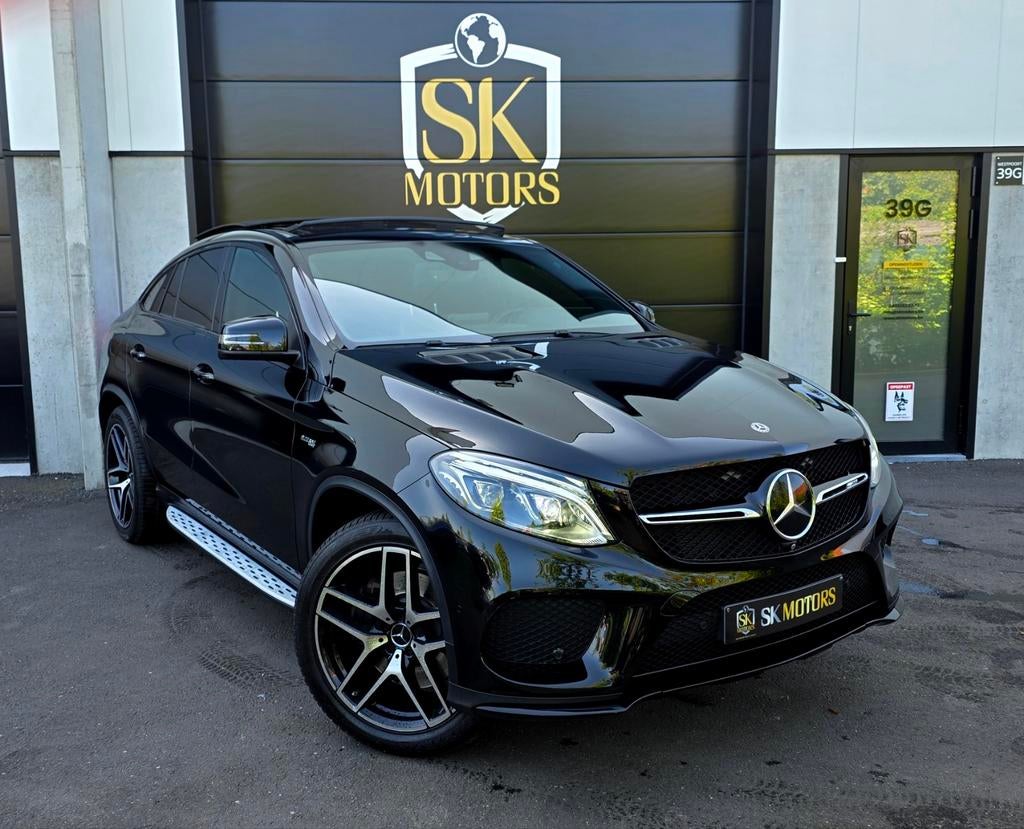 GLE43 AMG NightPack 21" Pano Airmatic ADS+ 360 Nappa Harman, Auto's, Automaat, Parkeerassistent, Zwart, Leder