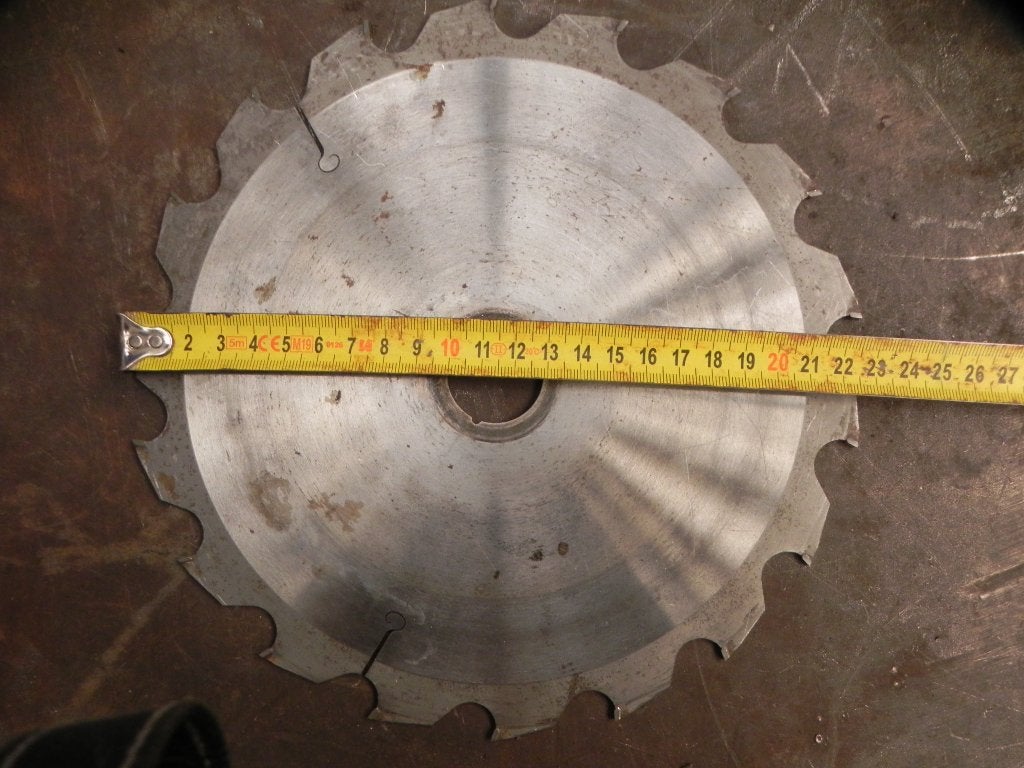 Zaagblad hout Ø 230 mm hout, Ophalen, Gebruikt