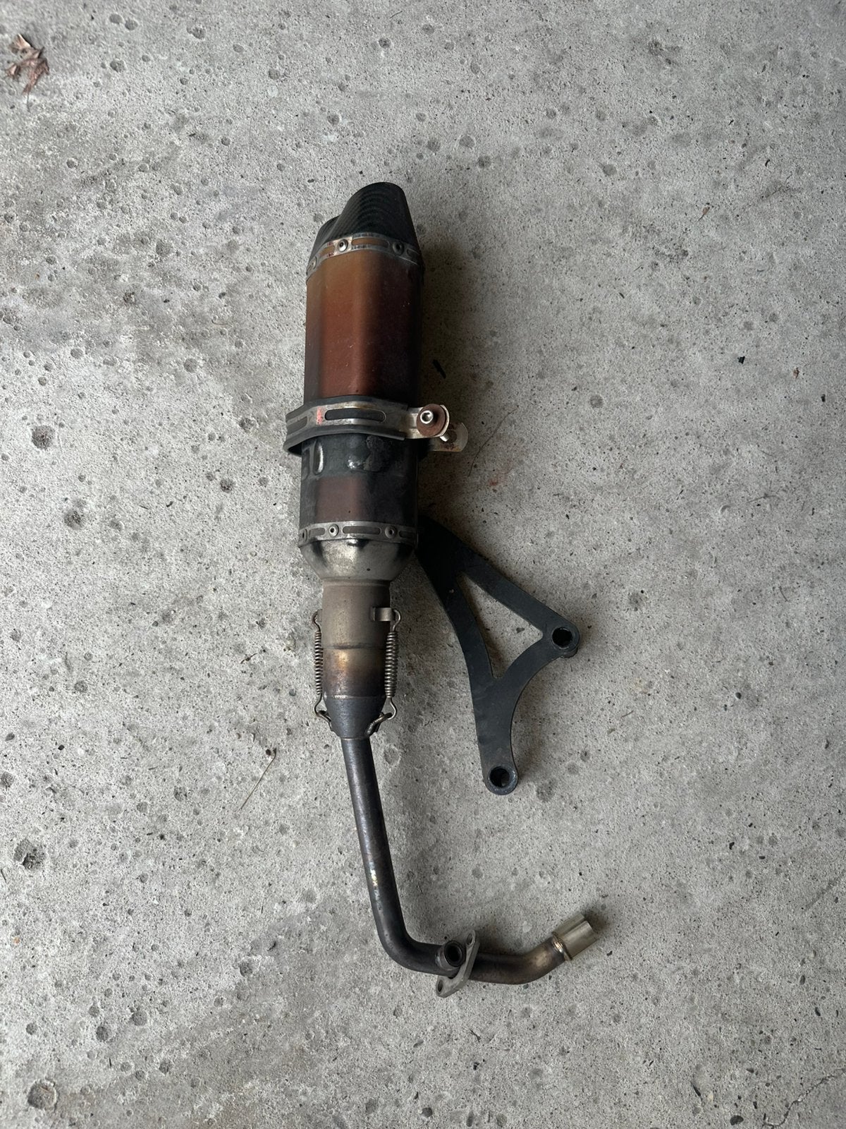 Vespa sprint 50cc uitlaat Euro 5, Enlèvement, Pot d'échappement, Vespa