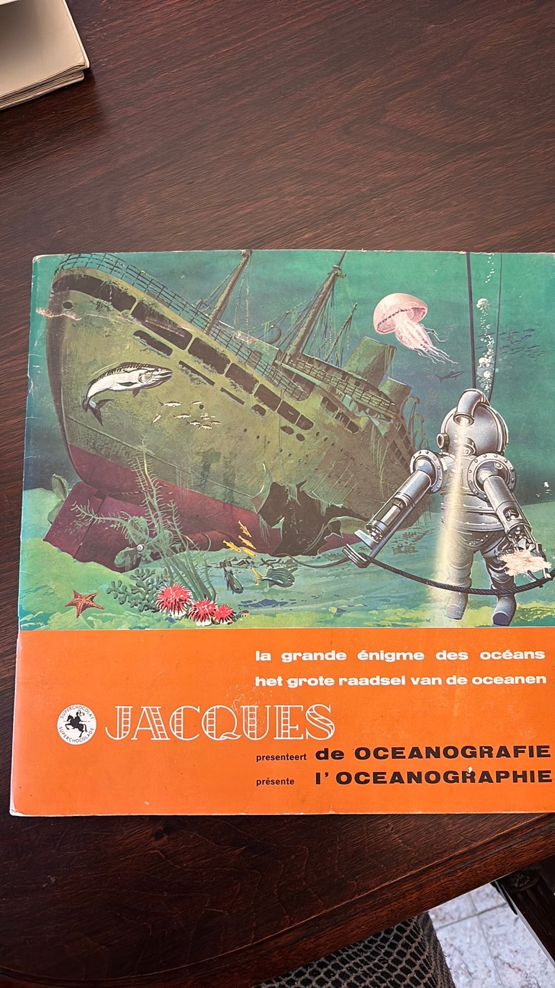 Sabena/Jacques/l’oceanographie, Ophalen, Gelezen