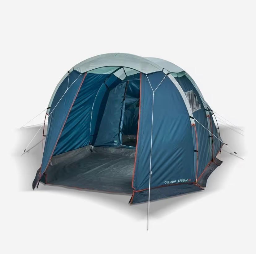 kampeertent Quechua Arpenaz 4.1, Caravanes & Camping, Tentes, jusqu'à 4, Comme neuf, Enlèvement