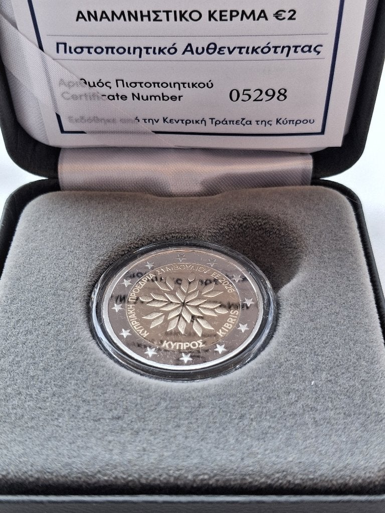 2 euro Cyprus 2026 Geweldige test, Ophalen of Verzenden, Cyprus, 2 euro