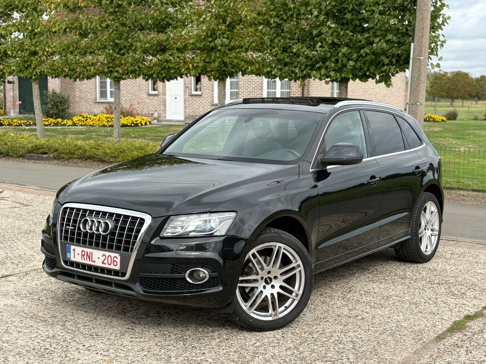 Audi Q5 2.0TDI Quattro S-line 163PK EURO6 Pano Xenon Navi, Auto's, Euro 6, Q5, Leder, Particulier