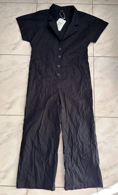 Jumpsuit Monki maat S (nr2451a), Kleding | Dames, Zwart, Ophalen of Verzenden, Zo goed als nieuw, Monki