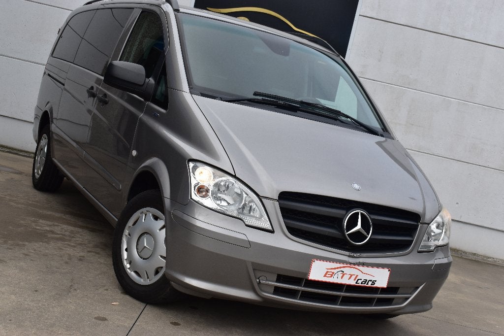 Mercedes Vito 2.2CDI || Dubbele Cabine 5pl. || Trekhaak, 100 kW, Euro 5, Zwart, https://public.car-pass.be/vhr/f98029b7-c8a5-40f6-8146-edc9743825bd