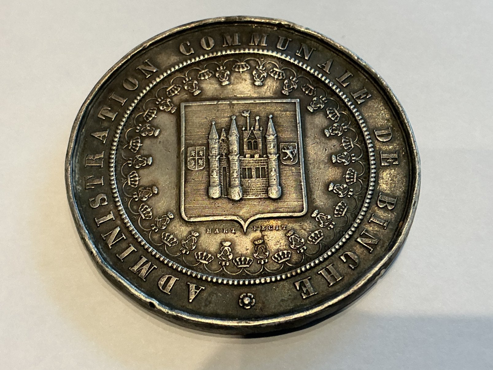Médaille belge Binche, Enlèvement ou Envoi