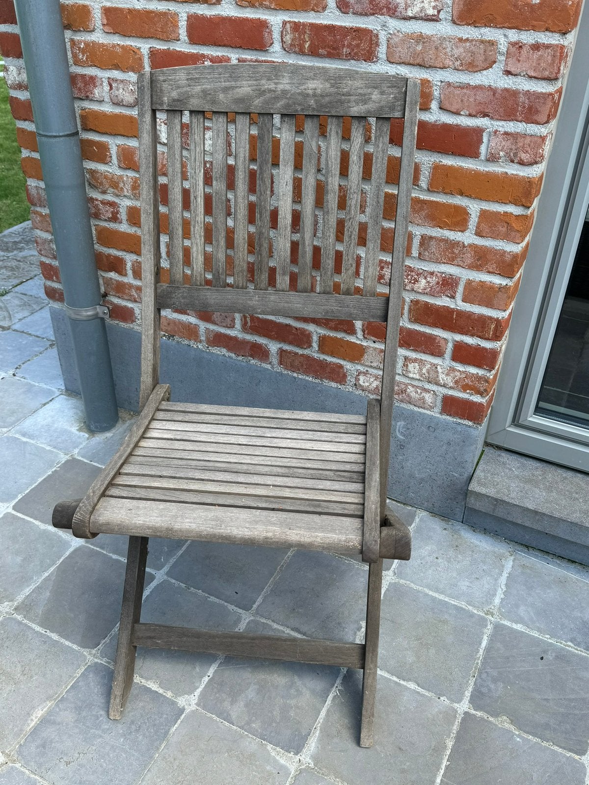 1 tuinstoel Bristol Teak, Ophalen, Gebruikt