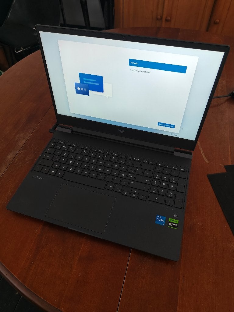 HP Victus Gaming Laptop 15 (als nieuw) + hoesje, Ophalen, 15 inch, 512 GB, Zo goed als nieuw