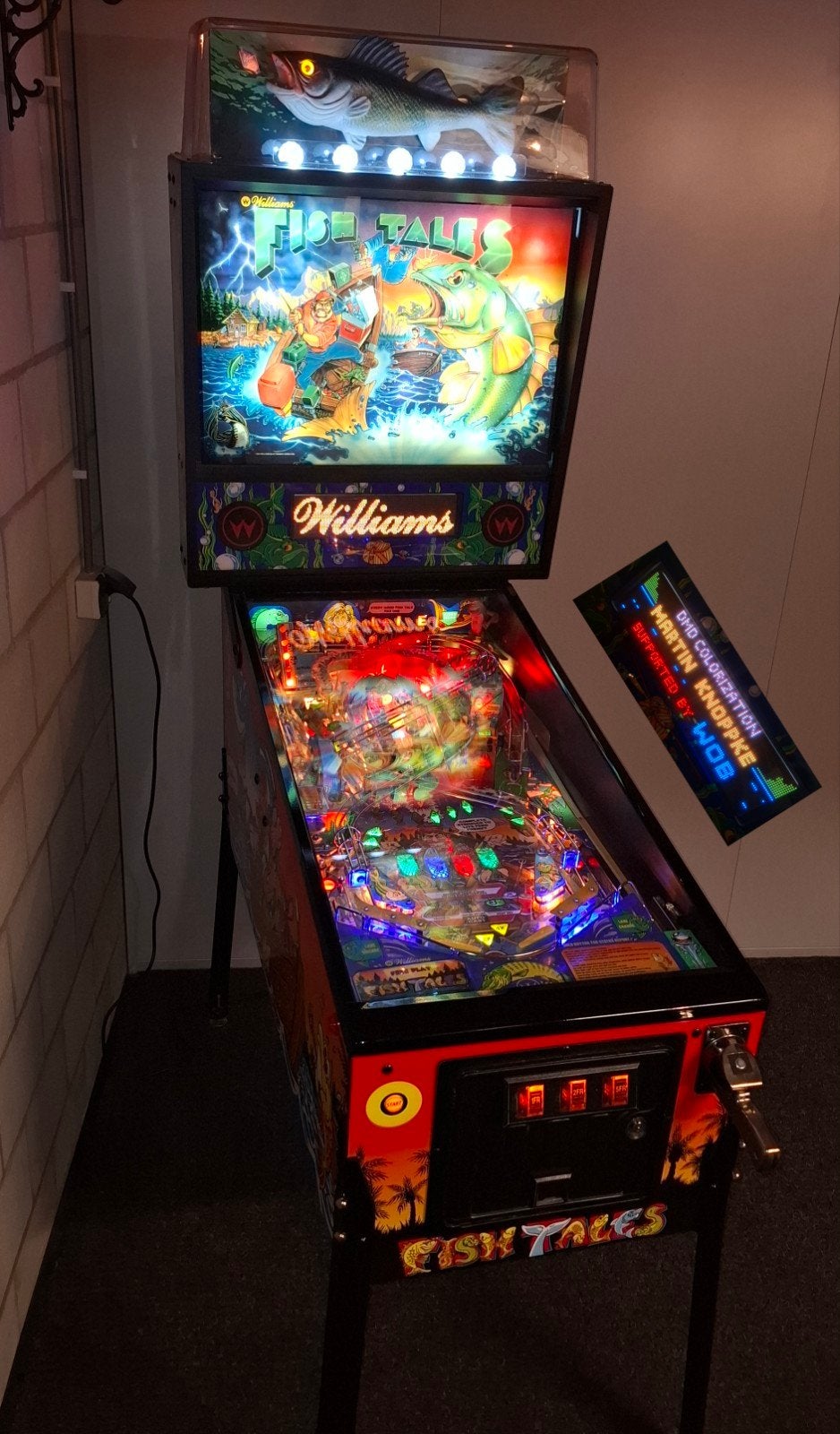 Williams Fish tales Flipperkast, Verzamelen, Automaten | Flipperkasten, Ophalen
