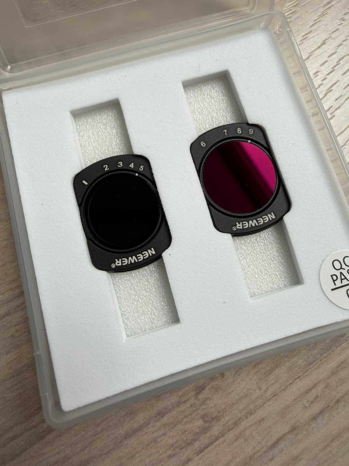 Neewer variabele ND filter set (Osmo Pocket 3 & 4), Audio, Tv en Foto, Ophalen, Zo goed als nieuw