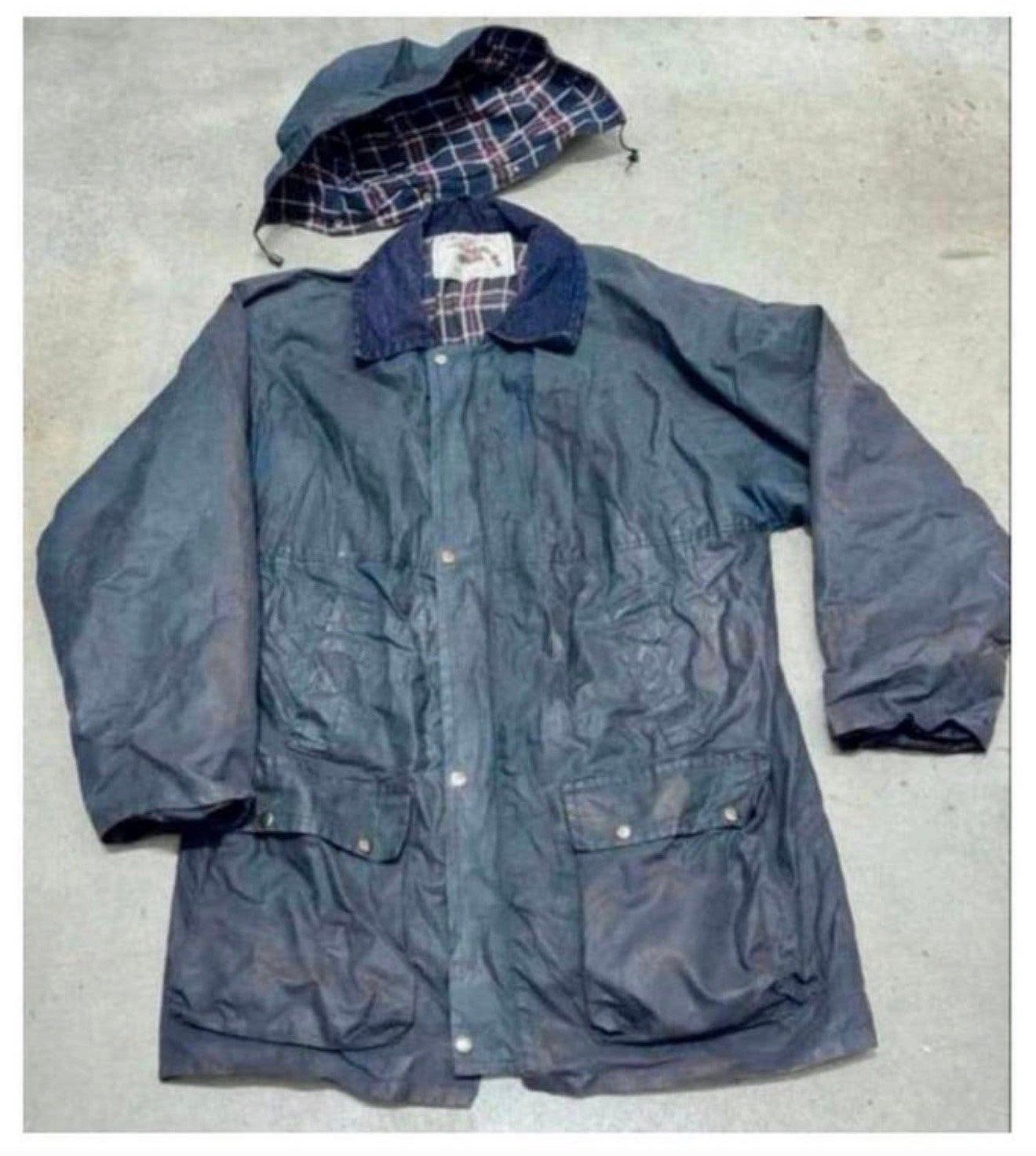 Trench-coat vintage country Leisurewear, veste cirée, XXL, Enlèvement ou Envoi, Comme neuf, Imperméable, Dames