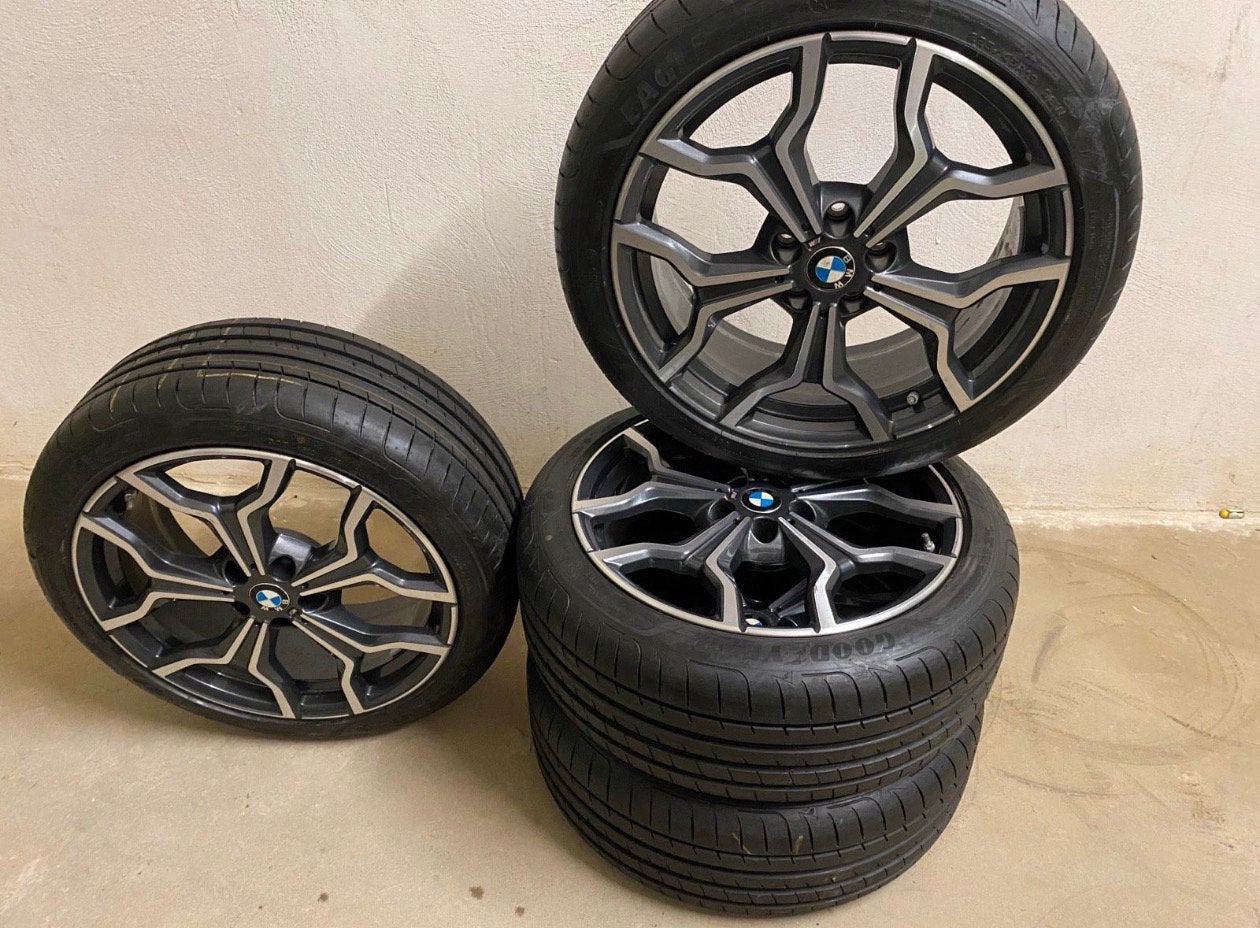 Bmw x2 velgen 722m origineel 19inch velgen en zomerbanden, Auto-onderdelen, Banden en Velgen, Ophalen, 19 inch, Zomerbanden, Banden en Velgen