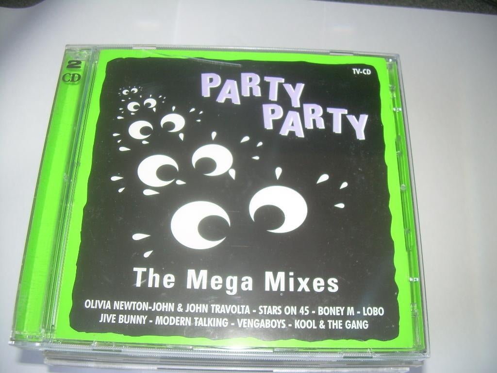 2 CD - PARTY PARTY - THE MEGA MIXES, Enlèvement ou Envoi