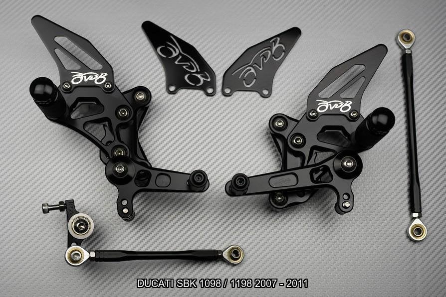 Platine Commandes Reculées DUCATI SBK 1098 / 1198 2007 2011, Motos, Enlèvement ou Envoi, Neuf