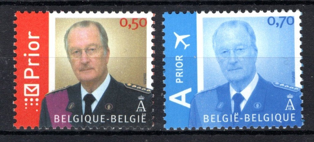 3416/3417 MNH** 2005 - S.M. le Roi Albert II, Envoi, Non oblitéré, Neuf