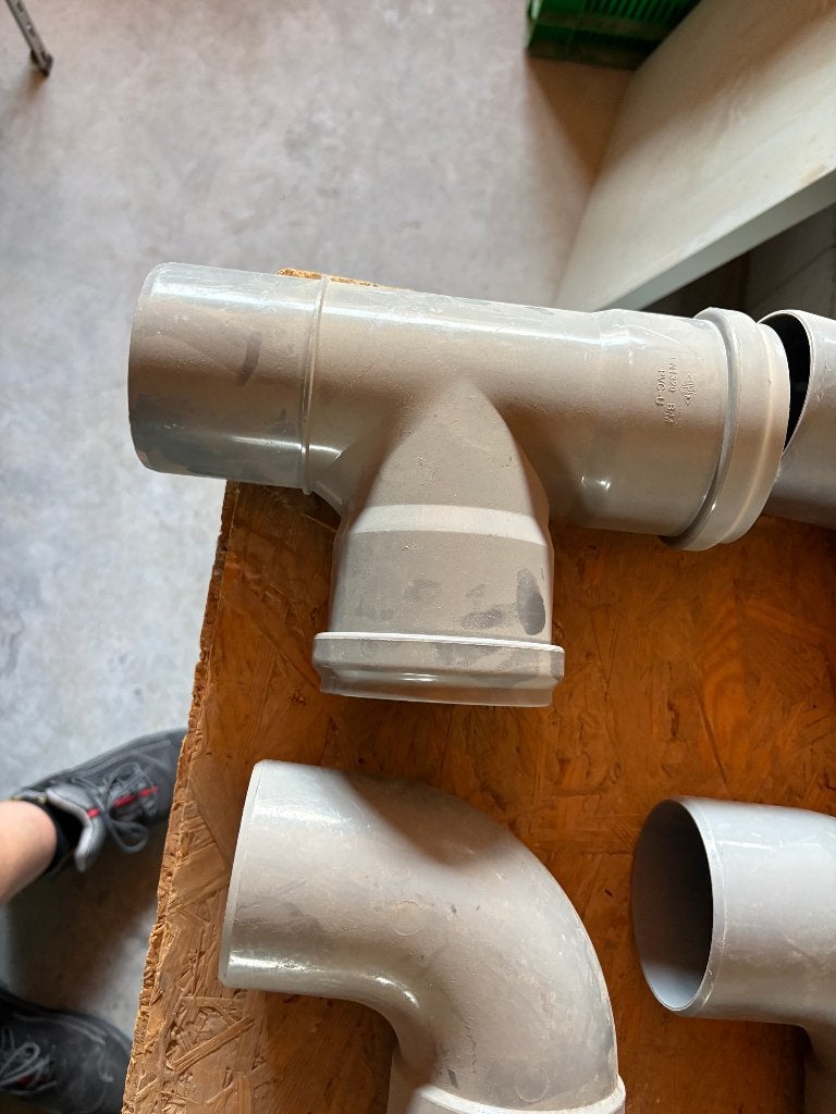 PVC sanitaire, Bricolage & Construction, Tuyaux & Évacuations, Enlèvement, Neuf, PVC