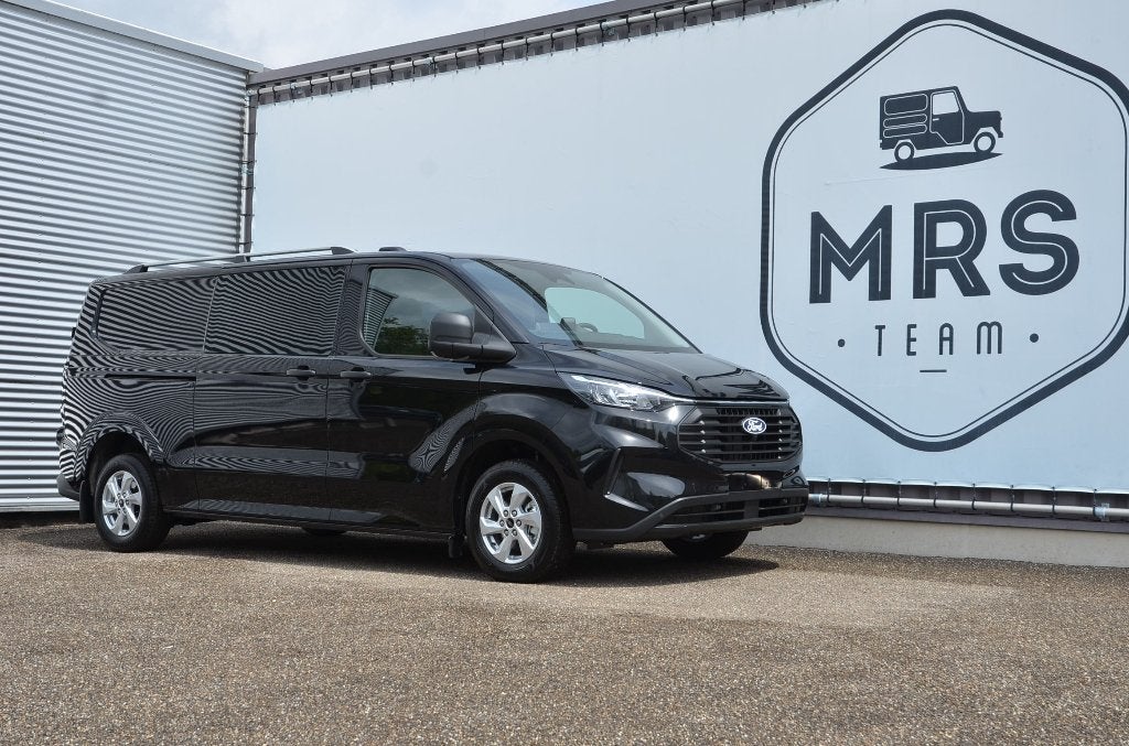 Ford Transit Custom- L2- Dubbelcab-Automaat-Nieuw- 37990+BTW, 6 portes, Euro 6, Automatique, Tissu