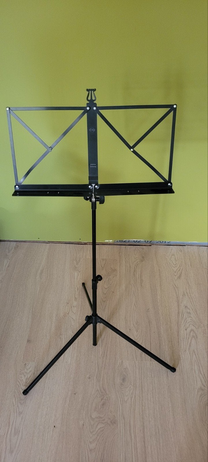 pupiter opvouwbaar zwart, Muziek en Instrumenten, Ophalen, Muziekstandaard