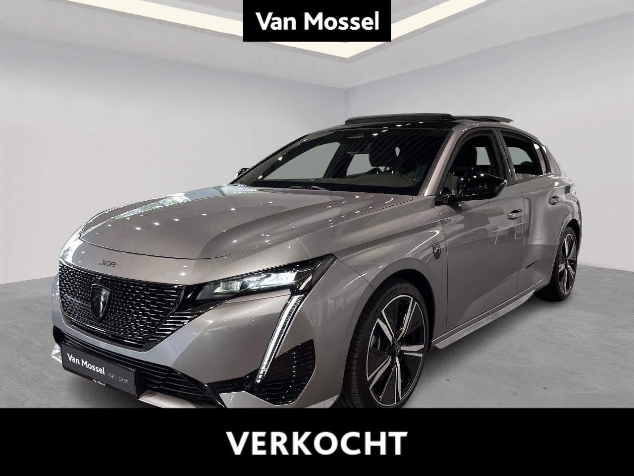Peugeot 308 1.6 Hybrid 180 S&S EAT8 GT (automatique), Argent ou Gris, Entreprise, Hybride rechargeable, 5 portes
