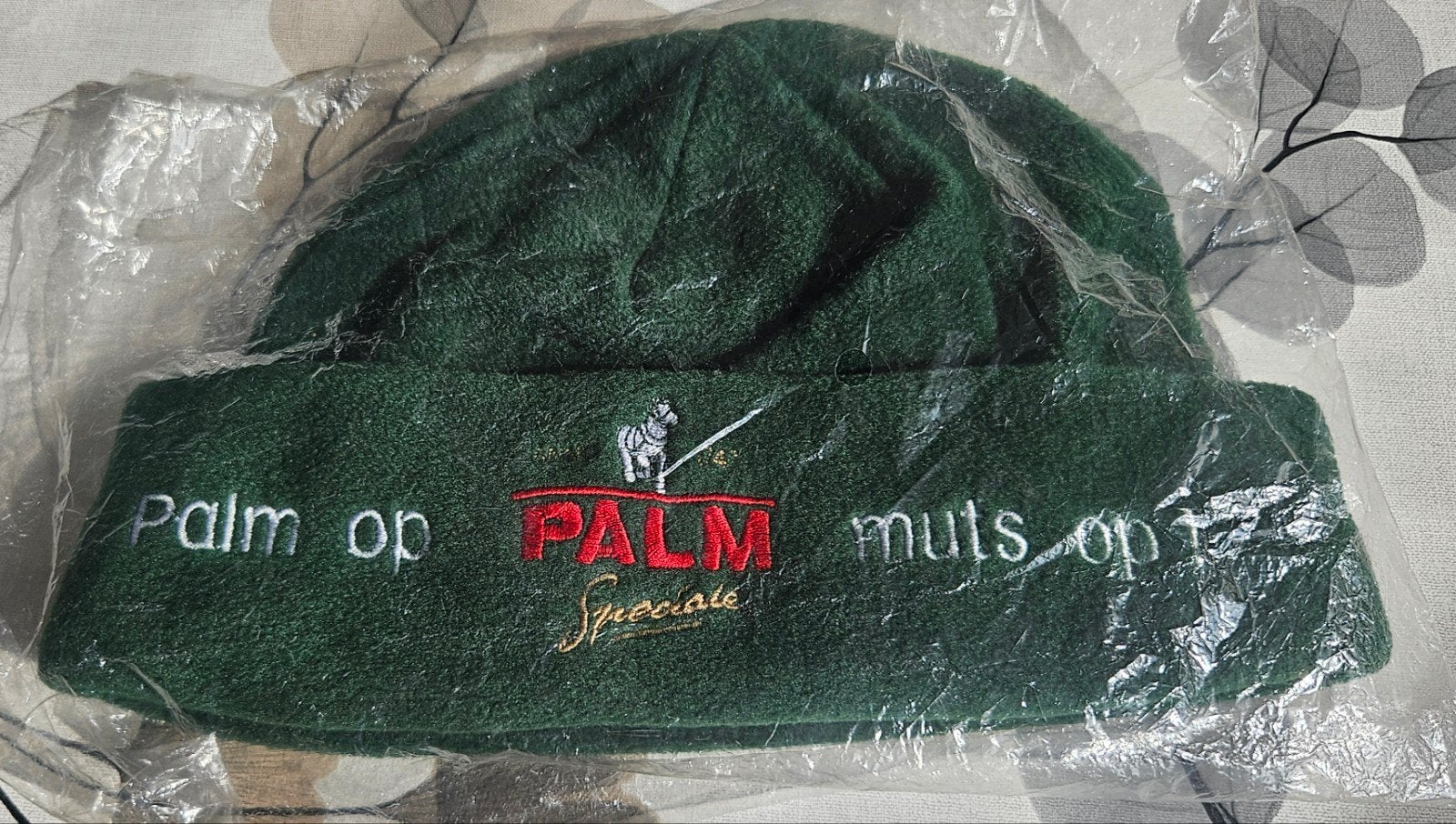 Palm groene muts
Deze groene fleece muts van het, Ophalen of Verzenden, Palm