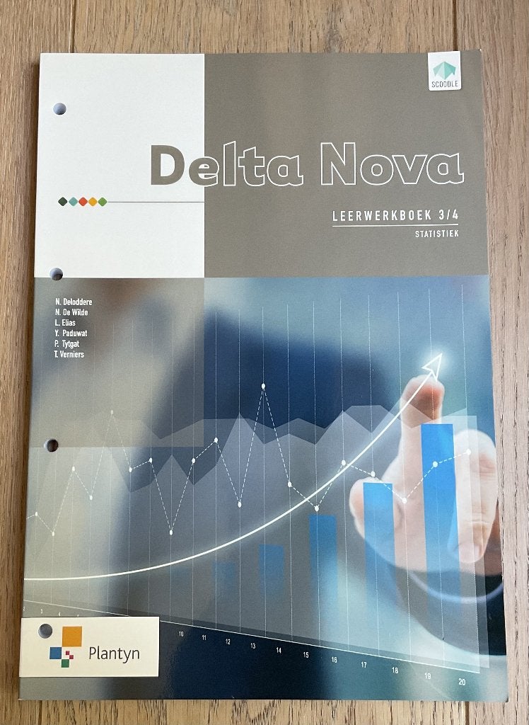 Delta Nova 3/4 Statistiek (incl. Scoodle) - NIEUW, Livres, Enlèvement ou Envoi, Neuf