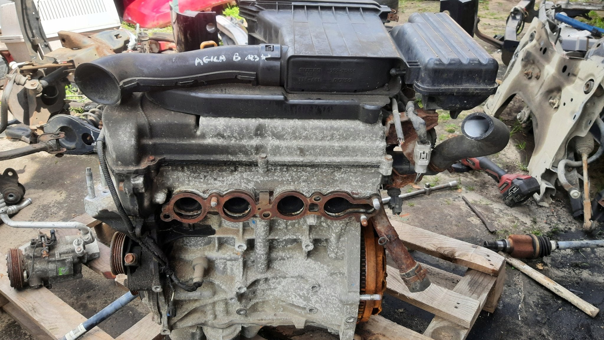 Moteur K12B Complet OPEL AGILA, Envoi, Utilisé, Daihatsu