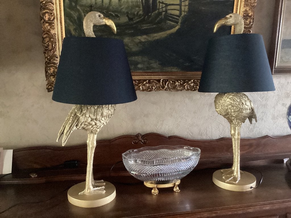 Twee trendy lampadaires, nieuw, 70 cm hoog. 75€ v de twee., Ophalen, Overige merken, Nieuw, E27 (groot)