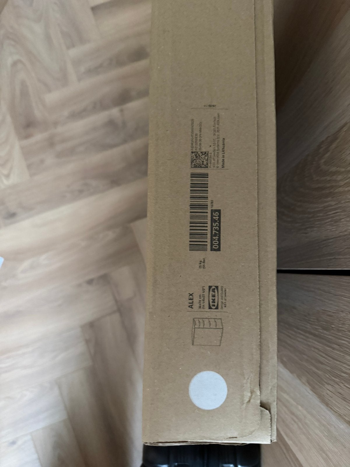 Ladekast Alex ikea, Ophalen, Zo goed als nieuw