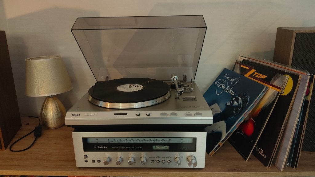 Complete  analoge platenspelerset, Ophalen, Philips, Gebruikt, Pitch-regelaar