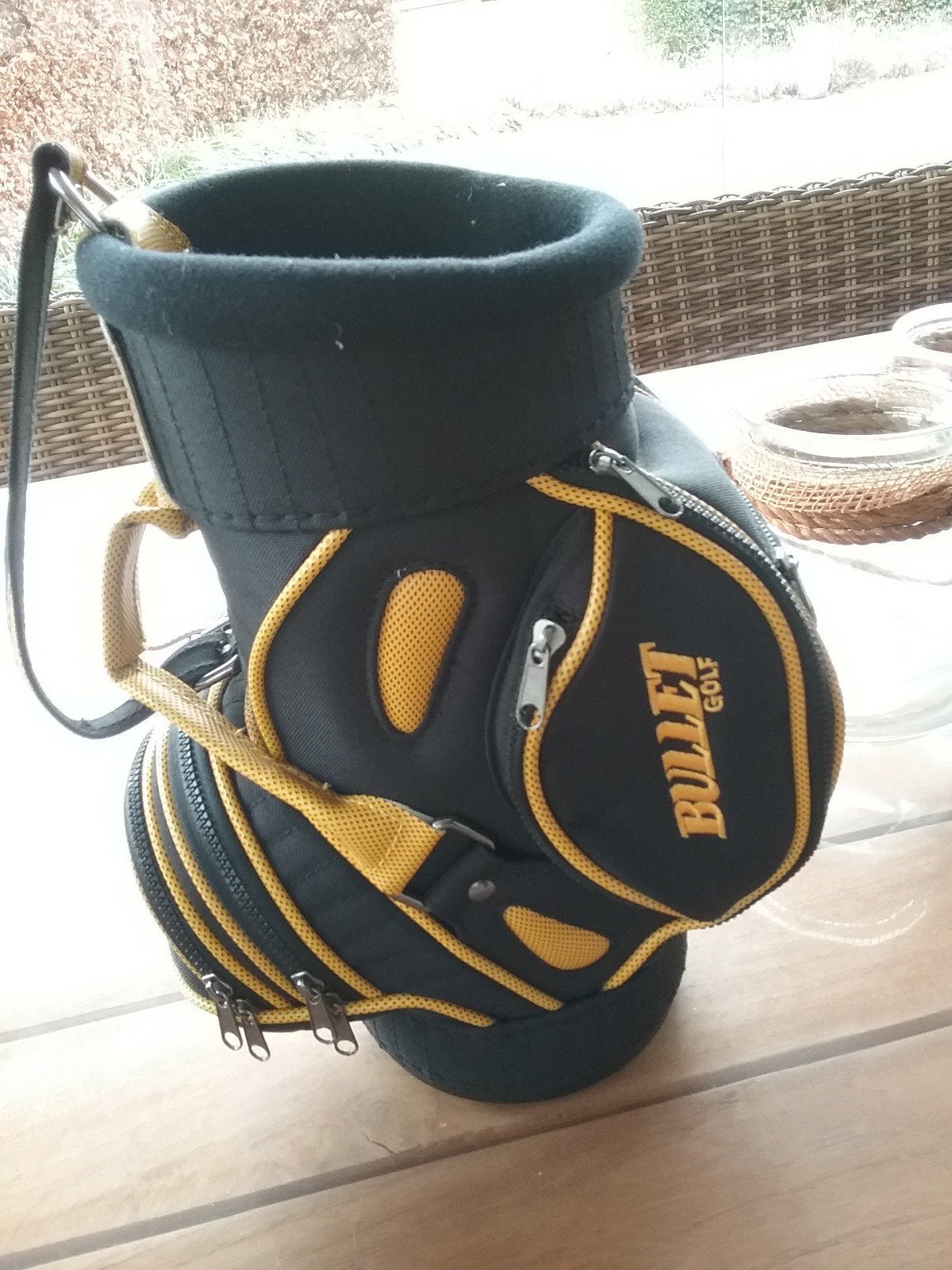 Mini golftas Bullet, Ophalen of Verzenden, Zo goed als nieuw