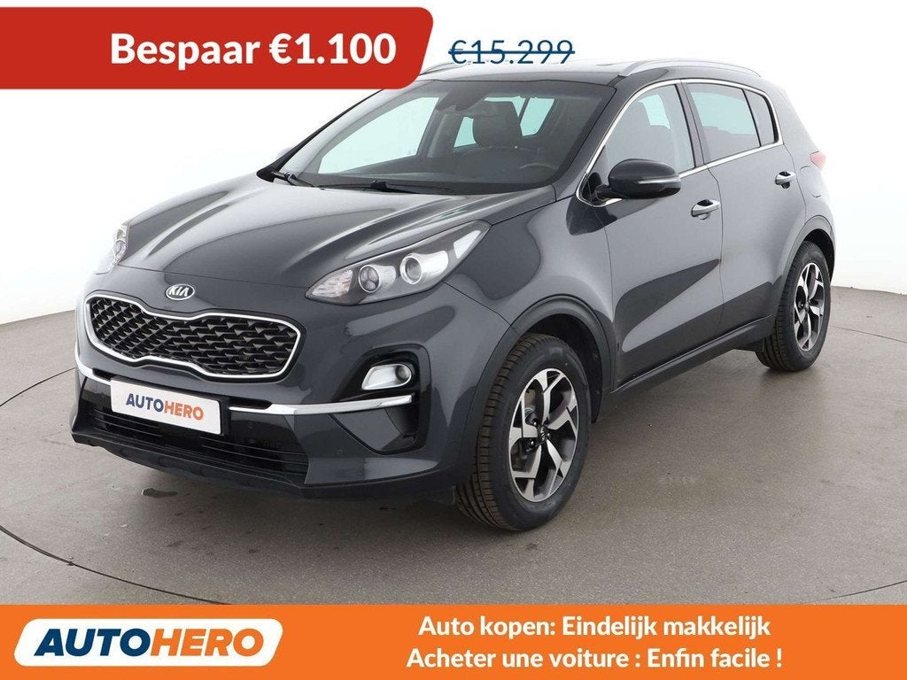 Kia Sportage 1.6 CRDi Active 2WD (bj 2020), Auto's, Kia, Voorwielaandrijving, Gebruikt, 116 pk, Zwart