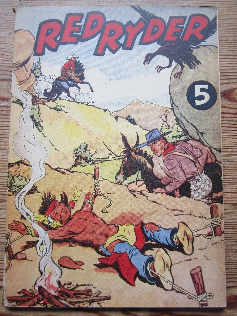 Red Ryder n5 Dupuis 1952, Gelezen, Harman Fred, Eén stripboek, Ophalen of Verzenden