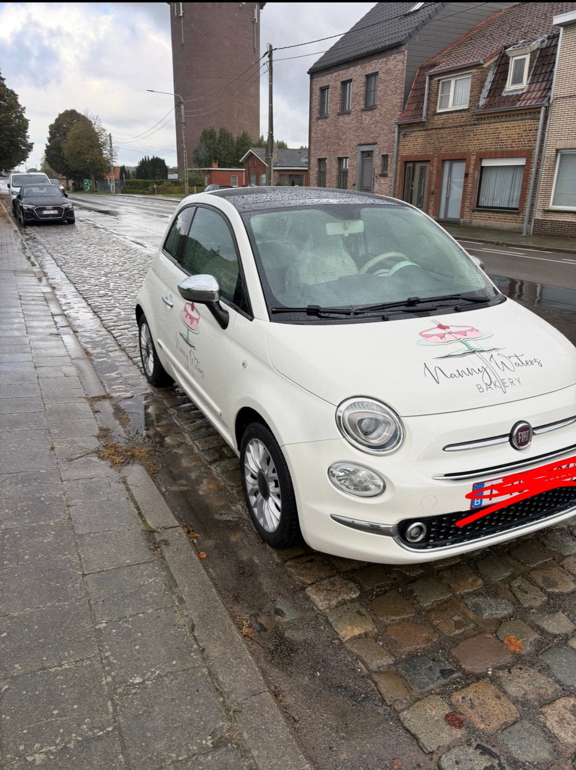 Fiat 500, Auto's, Wit, Handgeschakeld, Particulier, 3 deurs