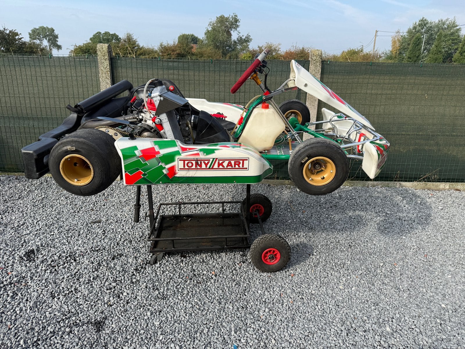 Tony kart met rotax max, Enlèvement, Comme neuf, Kart